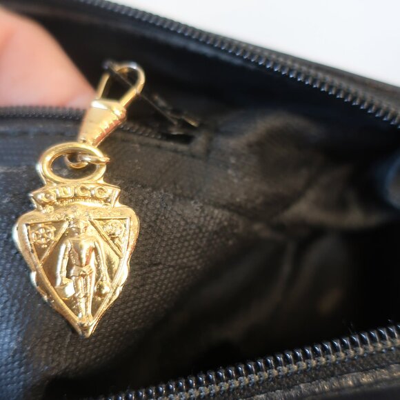 Authentic Womens Gucci Black Guccissima Sherry Web Ophidia Crossbody Handbag - Picture 10 of 16